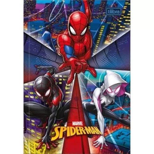 Caderno Brochura Spider Man 80 Folhas - Tilibra