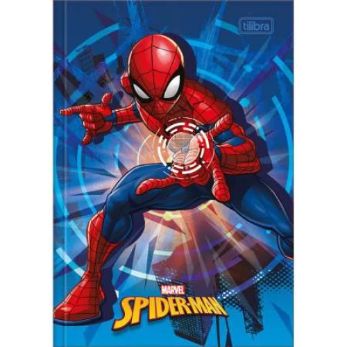 Caderno Brochura Spider Man 80 Folhas - Tilibra