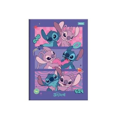 Caderno Brochura Stitch Pequeno - Foroni