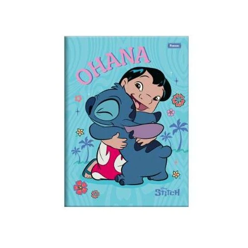 Caderno Brochura Stitch Pequeno - Foroni