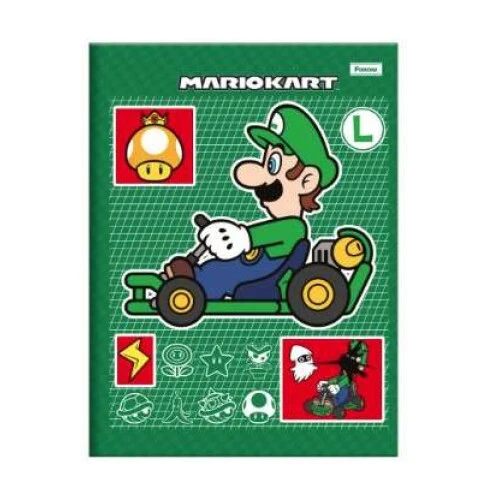 Caderno Brochura Super Mário 80 Folhas - Foroni