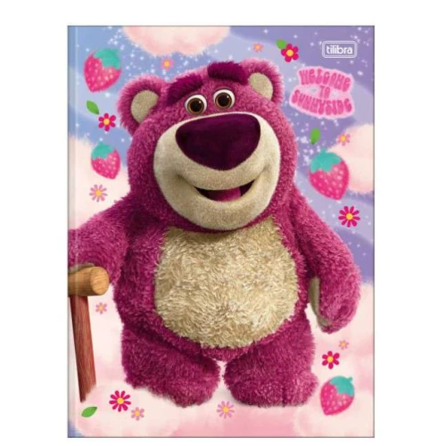 Caderno Brochurão 80 Folhas Lotso Pixar - Tilibra