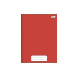 Caderno Brochurão 80 folhas Vermelho - Tilibra