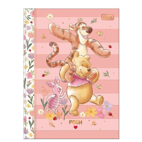 Caderno Brochurão CD 80 Ursinho Pooh - Tilibra