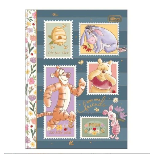 Caderno Brochurão CD 80 Ursinho Pooh - Tilibra