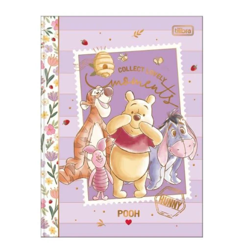 Caderno Brochurão CD 80 Ursinho Pooh - Tilibra