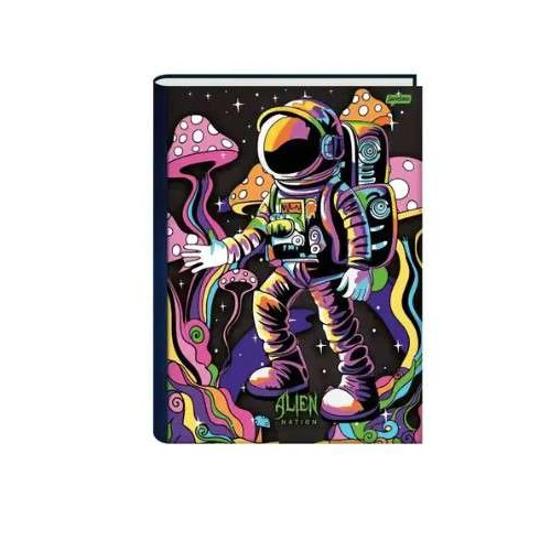 Caderno Brochurão Alien Nation 80 Folhas - Jandaia