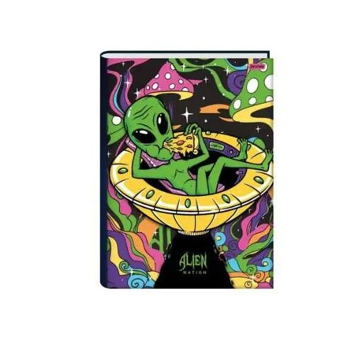 Caderno Brochurão Alien Nation 80 Folhas - Jandaia