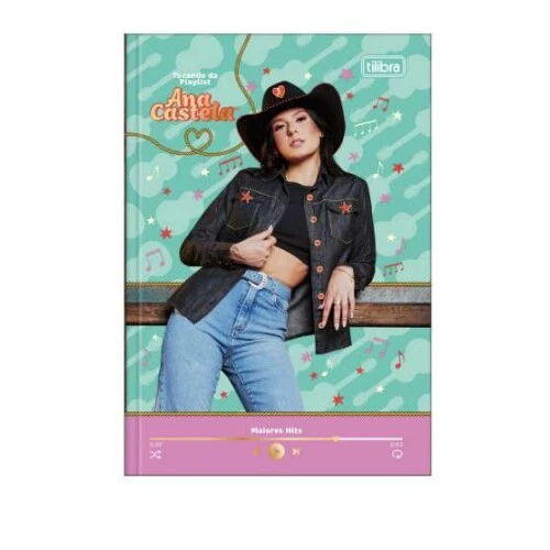Caderno Brochurao Ana Castela 80 Folhas - Tilibra Caderno Brochurao Ana Castela 80 Folhas - Tilibra