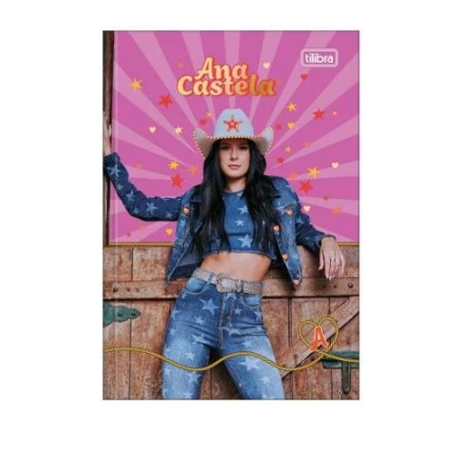 Caderno Brochurao Ana Castela 80 Folhas - Tilibra Caderno Brochurao Ana Castela 80 Folhas - Tilibra