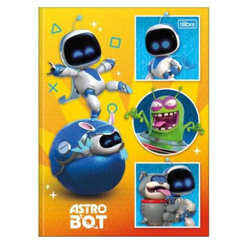 Caderno Brochurão Astro Bot 80 folhas - Tilibra Caderno Brochurão Astro Bot 80 folhas - Tilibra