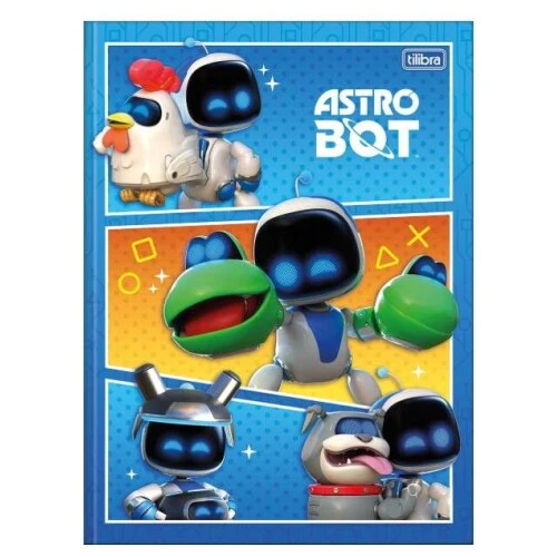 Caderno Brochurão Astro Bot 80 folhas - Tilibra Caderno Brochurão Astro Bot 80 folhas - Tilibra