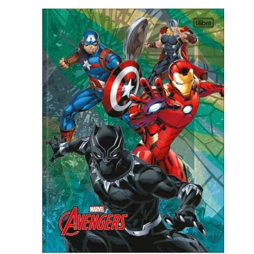 Caderno Brochurão Avengers 80 Folhas - Tilibra