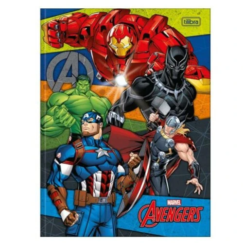 Caderno Brochurão Avengers 80 Folhas - Tilibra