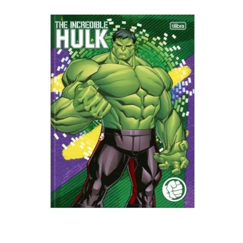 Caderno Brochurao Avengers Hulk 80 folhas - Tilibra