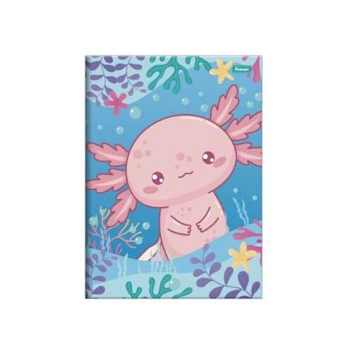 Caderno Brochurão Axolove 80 Folhas - Foroni Caderno Brochurão Axolove 80 Folhas - Foroni