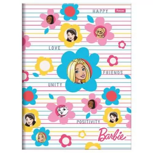 Caderno Brochurão Barbie 48 Folhas - Foroni
