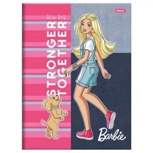 Caderno Brochurão Barbie 48 Folhas - Foroni