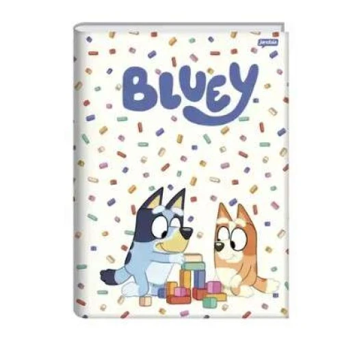 Caderno Brochurão Bluey 80 Folhas - Jandaia Caderno Brochurão Bluey 80 Folhas - Jandaia