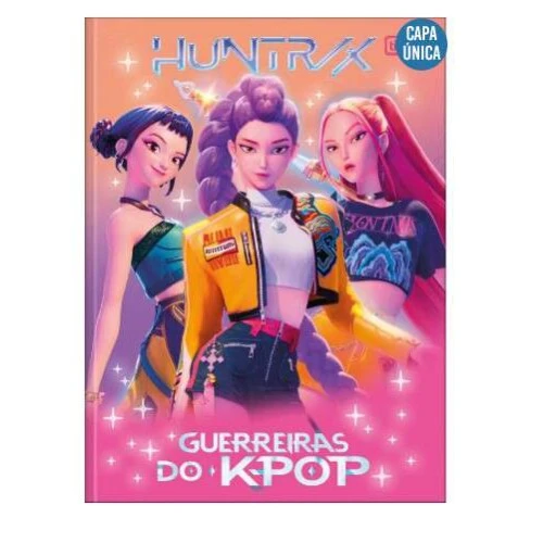 Caderno Brochurão CD 80 folhas Guerreiras do Kpop - Tilibra