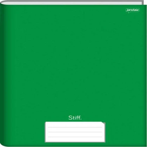 Caderno Brochurão Caligrafia Stiff Verde 96 Folhas - Jandaia