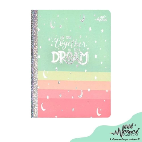 Caderno Brochurão Colleg Dream 80 Folhas - Merci