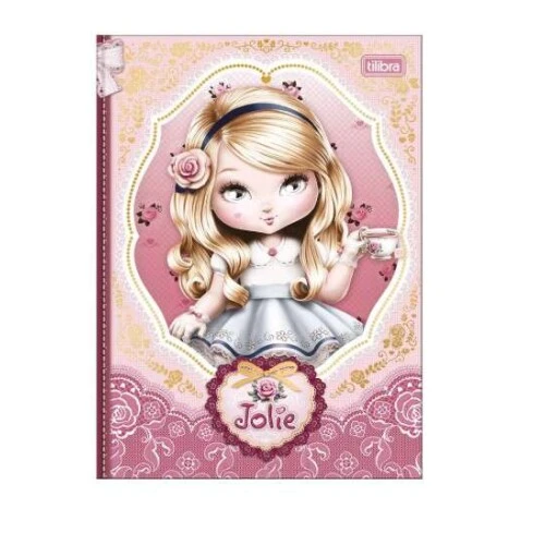 Caderno Brochurão College CD 80 Jolie - Foroni Caderno Brochurão College CD 80 Jolie - Foroni