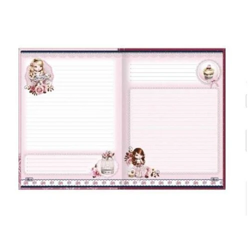 Caderno Brochurão College CD 80 Jolie - Foroni Caderno Brochurão College CD 80 Jolie - Foroni