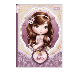 Caderno Brochurão College CD 80 Jolie - Foroni