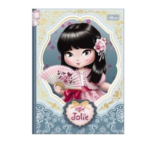 Caderno Brochurão College CD 80 Jolie - Foroni Caderno Brochurão College CD 80 Jolie - Foroni