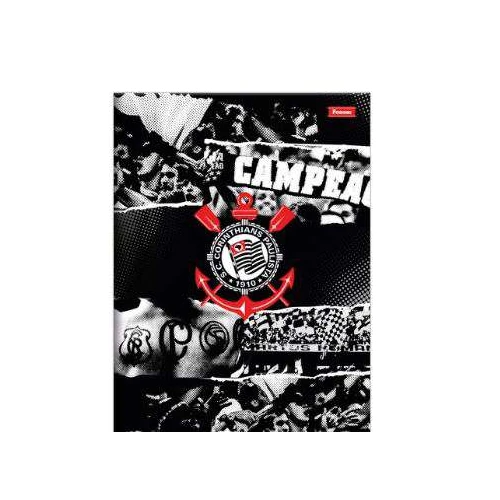 Caderno Brochurão Corinthians Grande 80 Folhas - Foroni