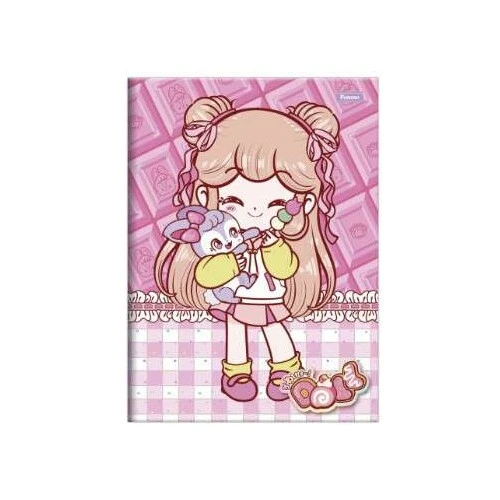 Caderno Brochurão Doll 80 Folhas - Foroni