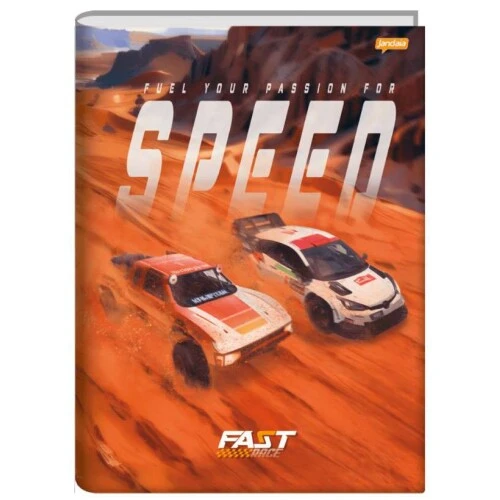 Caderno Brochurão Fast Race 80 Folhas - Jandaia Caderno Brochurão Fast Race 80 Folhas - Jandaia