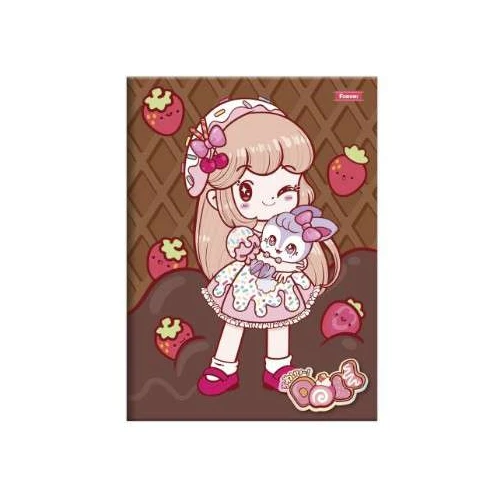 Caderno Brochurão Doll 80 Folhas - Foroni