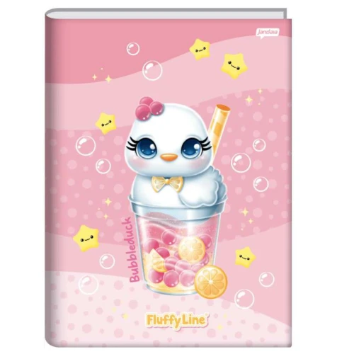Caderno Brochurão Fluffy 80 Folhas - Jandaia