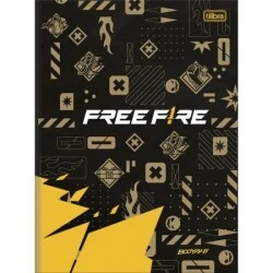 Caderno Brochurao Free Fire 80 folhas