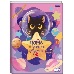 Caderno Brochurão Funny Cat 86 Folhas - Jandaia