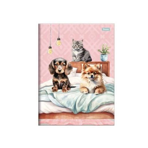 Caderno Brochurão Furfriends 80 Folhas - Foroni