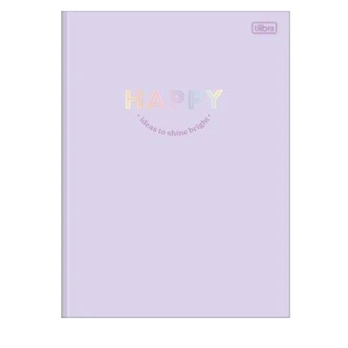 Caderno Brochurão Happy 80 folhas - Tilibra