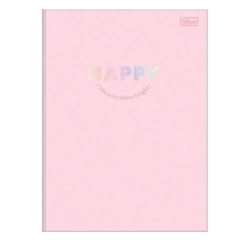 Caderno Brochurão Happy 80 folhas - Tilibra