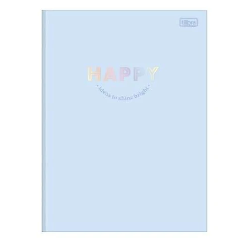 Caderno Brochurão Happy 80 folhas - Tilibra