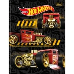 Caderno Brochurão Hot Wheels 80 Folhas - Tilibra