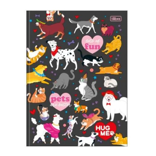 Caderno Brochurão Hug Me 80 Folhas - Tilibra