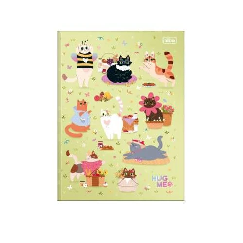 Caderno Brochurão Hug Me 80 Folhas - Tilibra Caderno Brochurão Hug Me 80 Folhas - Tilibra