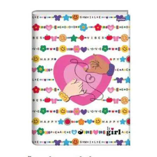Caderno Brochurão It Girls 96 Folhas - Jandaia Caderno Brochurão It Girls 96 Folhas - Jandaia