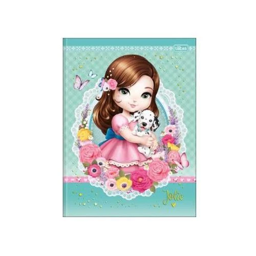 Caderno Brochurão Jolie 80 folhas - Tilibra Caderno Brochurão Jolie 80 folhas - Tilibra