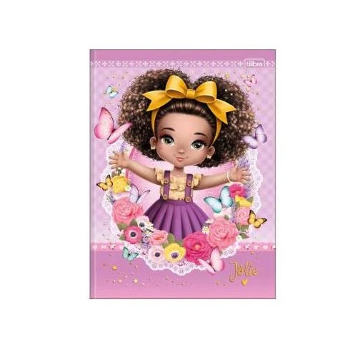 Caderno Brochurão Jolie 80 folhas - Tilibra Caderno Brochurão Jolie 80 folhas - Tilibra