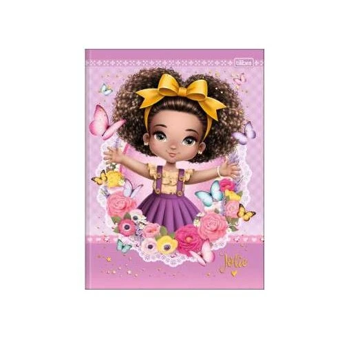 Caderno Brochurão Jolie 80 folhas - Tilibra Caderno Brochurão Jolie 80 folhas - Tilibra