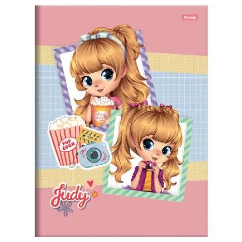 Caderno Brochura Judy 80 Folhas - Foroni