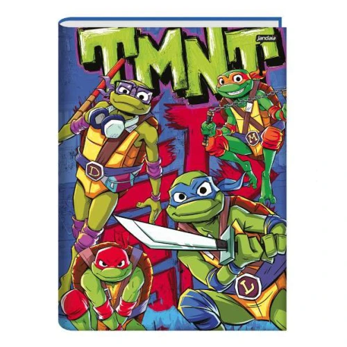 Caderno Brochurão Tartarugas Ninja 80 Folhas - Jandaia Caderno Brochurão Tartarugas Ninja 80 Folhas - Jandaia